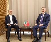 دیدار وزرای امور خارجه ایران و ترکیه