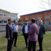 بازدید مشاور امور فنی و نظارت رئیس سازمان نوسازی مدارس کشور از پروژهای در دست اجرا در مازندران