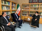 دیدار و گفتگوی وزیر خارجه با تولیت آستان قدس رضوی