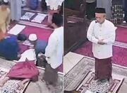 درگذشت امام جماعت مسجدی در اندونزی هنگام نماز صبح+ فیلم