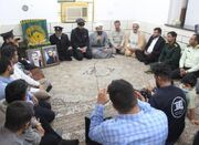 خادمان امام رضا (ع) با ۲ خانواده شهید دردشتستان دیدار کردند
