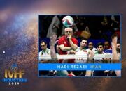 رضایی؛ اولین ایرانی در تالار مشاهیر فدراسیون جهانی والیبال