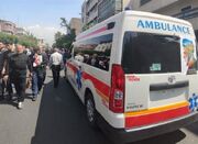 استقرار ۲۳۲ دستگاه آمبولانس در مسیر تشییع شهدای خدمت
