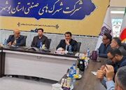 حل مشکلات صنایع استان بوشهر با جدیت دنبال می‌شود