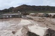 حجم سیلاب در شهر راز - اکونیوز