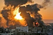 جنگنده‌ها و پهپادهای صهیونیستی به جان غزه افتادند - اکونیوز