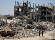 بمباران مسجد و پناهگاه آوارگان فلسطینی در غزه - اکونیوز