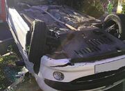 واژگونی خودروی سواری در خراسان شمالی ۴ مصدوم در بر داشت - اکونیوز