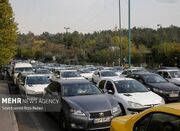 ترافیک سنگین در محورهای شمالی به جز آزادراه تهران - شمال - اکونیو