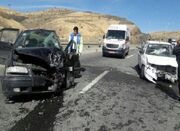 ۱۰ مصدوم در اثر تصادف رانندگی در جاده مشگین شهر به پارس آباد... -