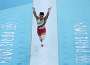 المپیک ۲۰۲۴| الفتی با تاریخ‌سازی به فینال ژیمناستیک راه یافت... -