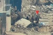 عملیات قسام در خان یونس در جنوب غزه+فیلم/ حمله با بمب رعد - اکونی