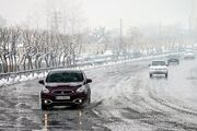 برف و بوران، چهار محور استان سمنان را مسدود کرد