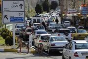 ترافیک سنگین در جاده چالوس و آزادراه تهران-شمال/ جاده یکطرفه شد