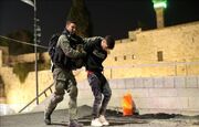 بازداشت خشونت‌آمیز 20 فلسطینی در کرانه باختری