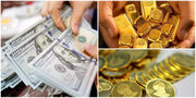 نرخ ارز دلار سکه طلا یورو امروز دوشنبه 10 اردیبهشت 1403/ پیشروی طلا و سکه +جدول