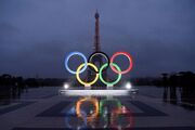تصاویری از حمل مشعل المپیک 2024 توسط زیدان و نادال