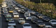 در کدام معابر تهران ترافیک سنگین است؟