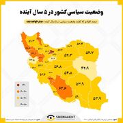 ایرانی‌ها وضعیت پنج سال آینده کشور را پیش‌بینی کردند