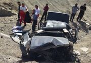 برخورد رخ به رخ ۲ دستگاه پژو در جاده نهاوند - فیروزان ۷ کشته برجا گذاشت