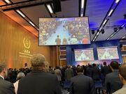 اولیانوف: یک دقیقه سکوت در کنفرانس بین‌المللی امنیت هسته‌ای به احترام جان‌باختگان سانحه بالگرد