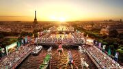 ببینید/ عبور کاروان ایران از روی رودخانه سن در مراسم افتتاحیه المپیک پاریس