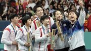 المپیک ۲۰۲۴ پاریس؛ عکس سلفی پینگ‌پنگ‌بازان کره‌شمالی و جنوبی خبرساز شد