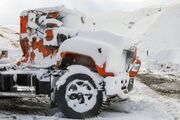 (تصاویر) برف پاییزی در کردستان