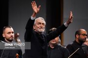 (تصاویر) ارکستر موسیقی ملی ایران به رهبری مجید انتظامی
