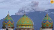 (تصاویر) فوران آتشفشان مراپی اندونزی