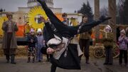 (ویدئو) جشن سنتی اوکراینی‌ها برای بهار