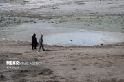 (تصاویر) آخرین وضعیت دریاچه ارومیه