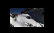(ویدئو) ثبت زندگی سلاطین کوهستان در ارتفاعات برفی سوادکوه
