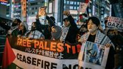 (ویدئو) نظم خاص ژاپنی در حمایت از فلسطین