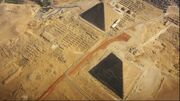 کشف یک سازه مخفی مجاور هرم بزرگ جیزه مصر