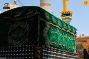 (تصاویر) تشییع نمادین امام جواد(ع) در کاظمین
