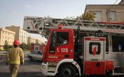 آتش‌سوزی در یک مرکز درمانی در سعادت‌آباد