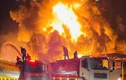 آتش‌سوزی مشکوک در پالایشگاه نفت اربیل