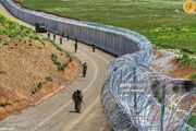 (تصاویر) دیوار امنیتی در مرز ترکیه و ایران