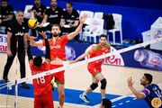 لیگ ملت‌های والیبال؛ شکست سریع ایران مقابل فرانسه