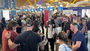 (ویدئو) هرج و مرج در فرودگاه‌های جهان پس از اختلال جهانی مایکروسافت