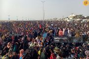 (عکس) تجمع هزاران زن معترض بلوچ