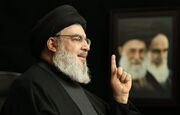 (ویدئو) اشاره دبیرکل حزب‌الله لبنان به زنده‌بودن محمد الضیف