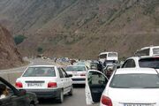 وضعیت ترافیک اول هفته جاده چالوس