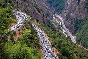 توضیح پلیس راهور درباره ترافیک سنگین جاده چالوس