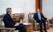 دیدار «علی باقری» با رئیس‌جمهور سوریه