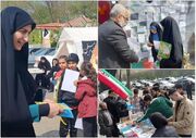 بیش از 1500 جلد کتاب به عموم مردم در موکب های فرهنگی و هنری استان گلستان اهدا شد