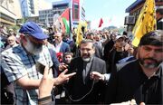 حضور وزیر فرهنگ در راهپیمایی روز قدس/ اسماعیلی: رژیم صهیونسیتی روی سفاکان تاریخ را سفید کرده است