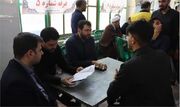 میز خدمت اداره کل فرهنگ و ارشاد اسلامی خوزستان در مصلای نماز جمعه دزفول برگزار شد