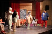 نمایش کمدی "دارالمجانین" در ورامین